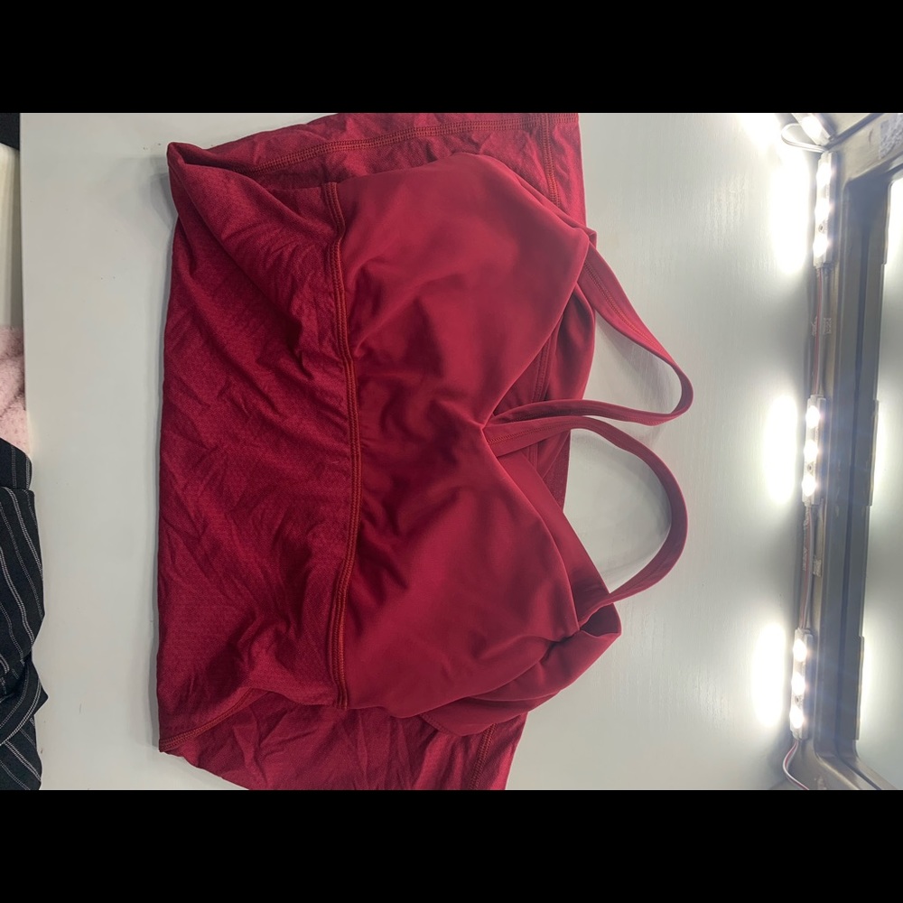 Red Cross Lululemon tank top
